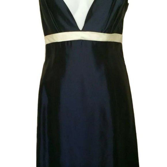 Alvina Valenta Couture Blue Mermaid Gown - Picture 5 of 12